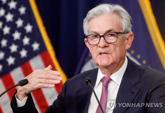 제롬 파월 미국 연방준비제도 의장. 연합뉴스